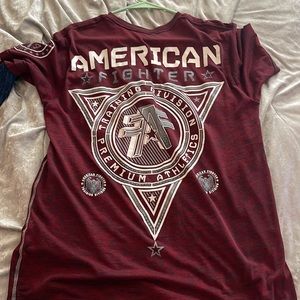 3 American fighter shirts
